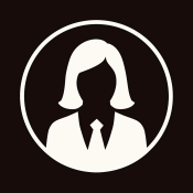 silhouette of a woman in professional attire